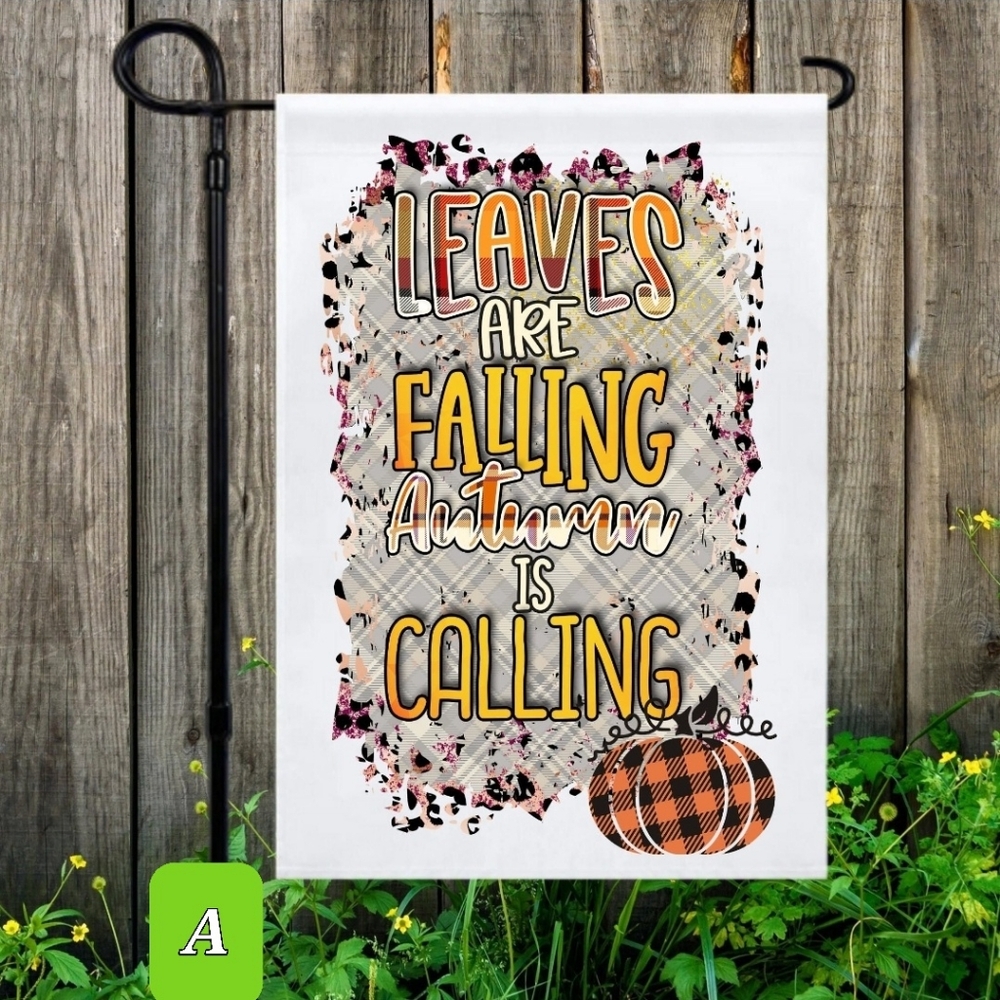 Yard Garden Flags Fall Autumn Thanksgiving NWT - CHOOSE 1